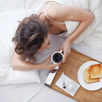 Hotel Luxury 6PC Bed Sheet Set (King/White)