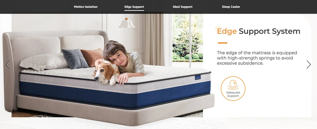 Vesgantti 10/12" Tight Top Hybrid Mattress