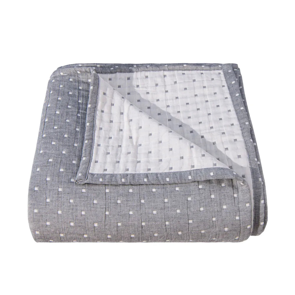 3-Layer Cotton Muslin Bed Blanket