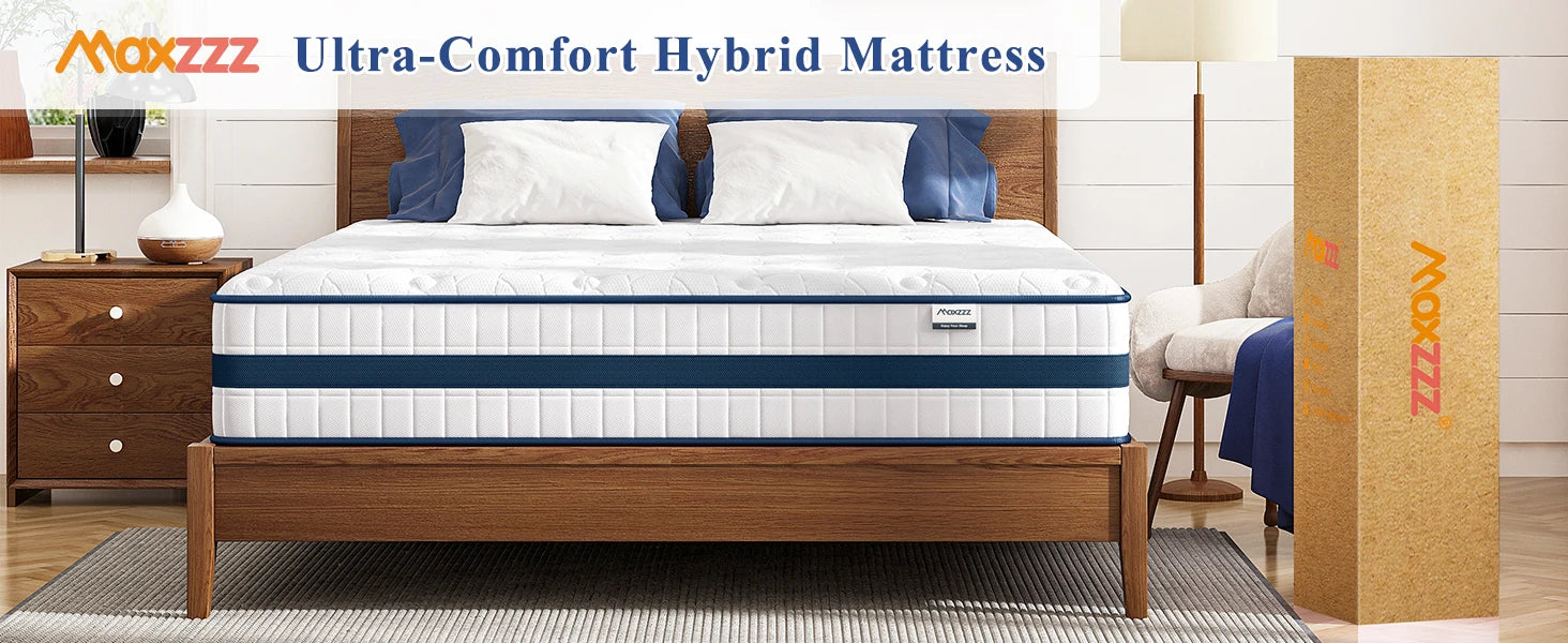 Maxzzz 12" Hybrid Mattress