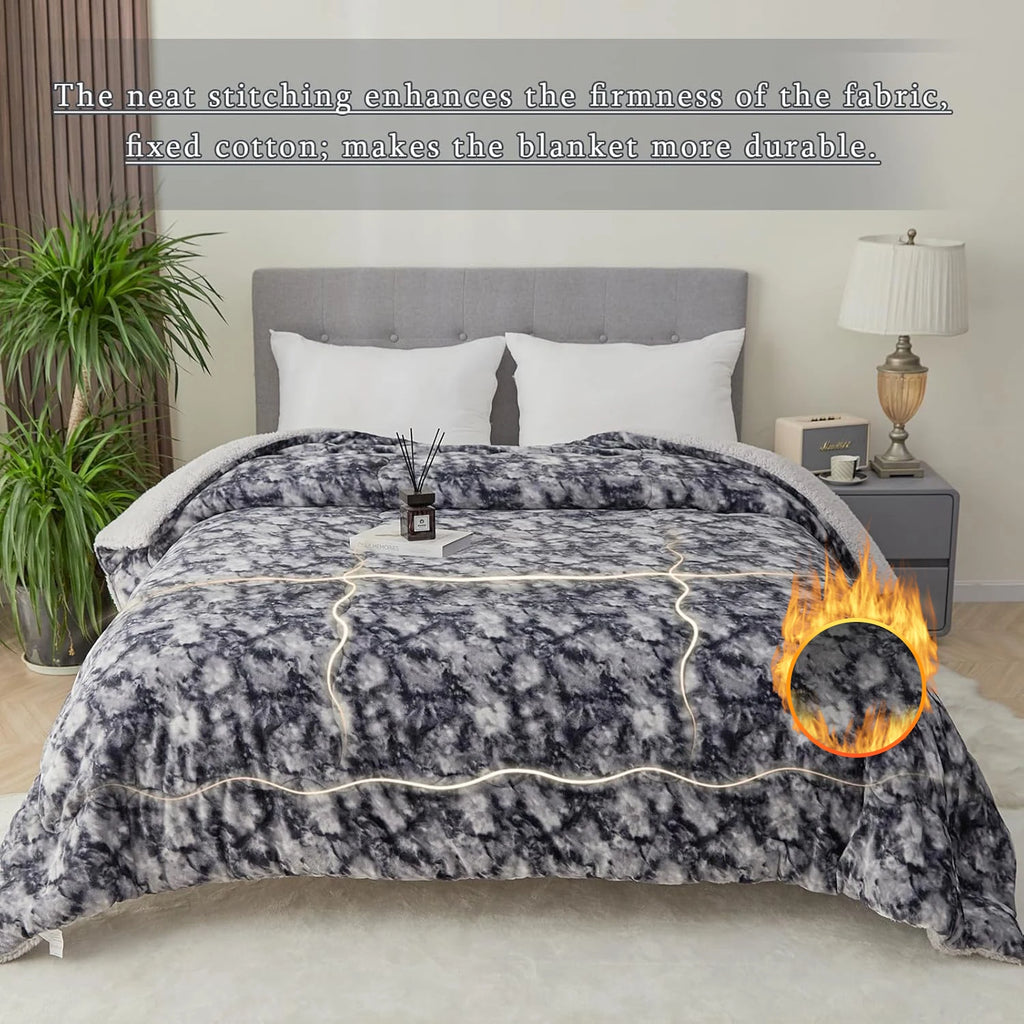 Soft Cozy Double-Sided Fleece Blanket