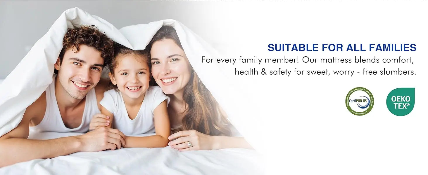 12" Green Tea Gel Mattress