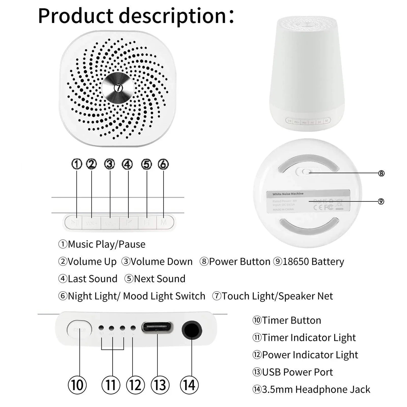 Smart White Noise Machine