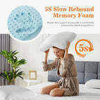 JHK Cooling Memory Foam Pillow