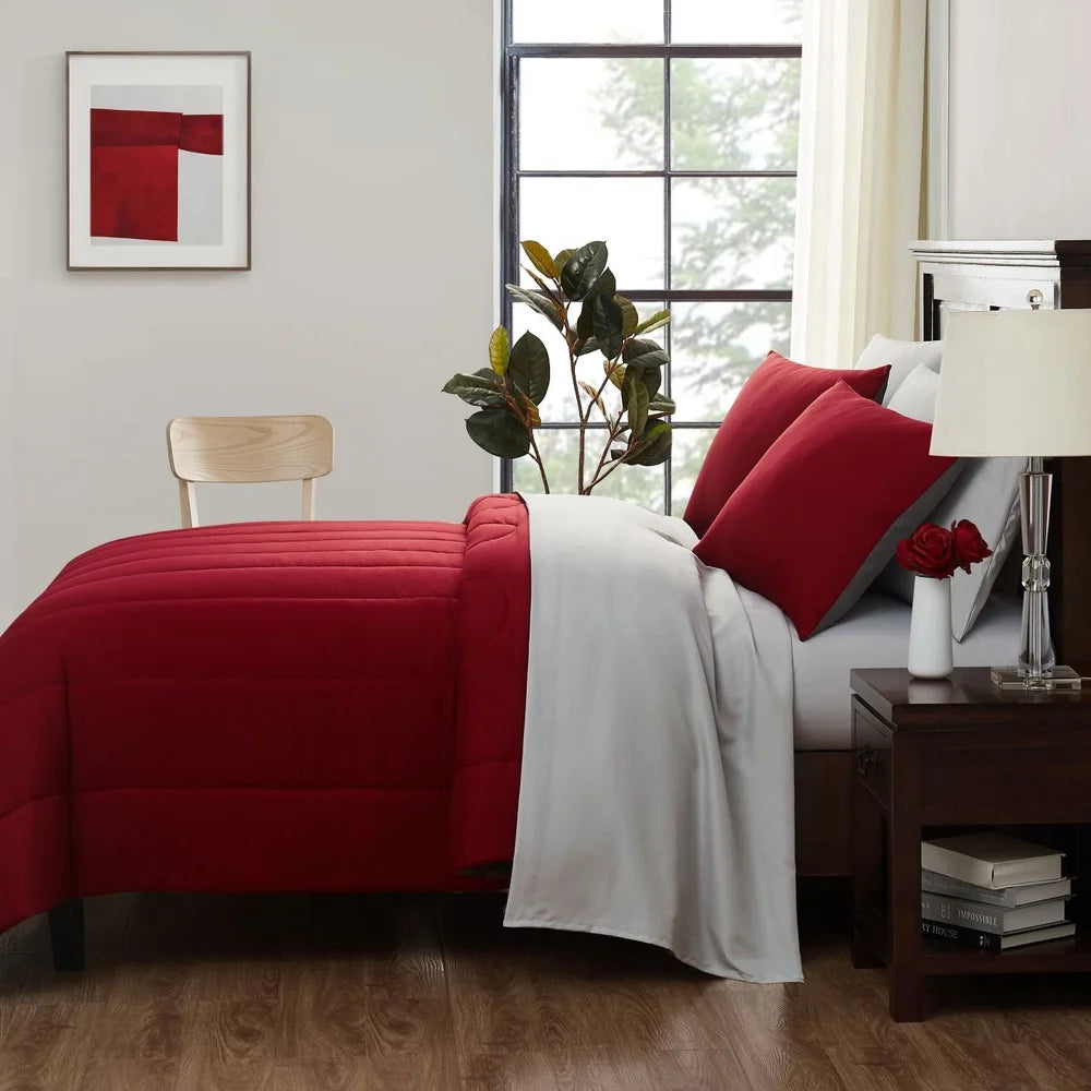 Full 7PC Bedding Set w/ Comforter & Shams
