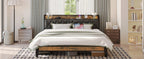 ANCTOR Bed Frame w/ Outlets